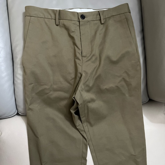 NWT - Zara Women’s Cotton Blended Chino Pants - US Size 30 - Picture 2 of 7